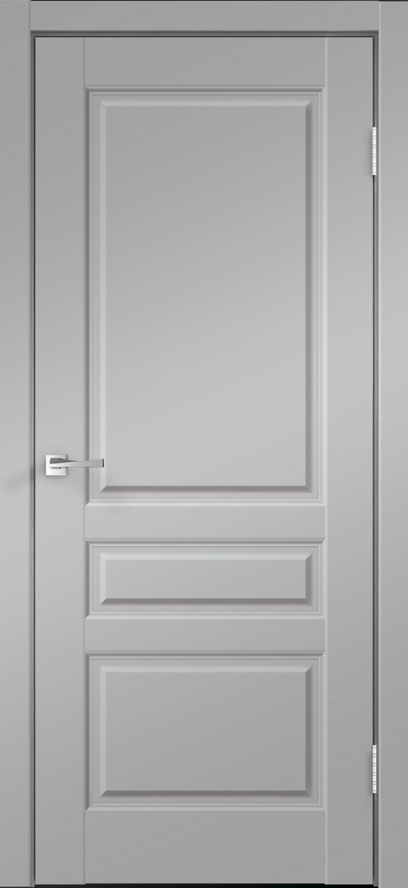 Дверь VILLA 3P эмалит серый