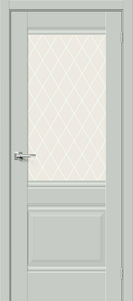 Дверь Межкомнатная Прима-3 Grey Matt